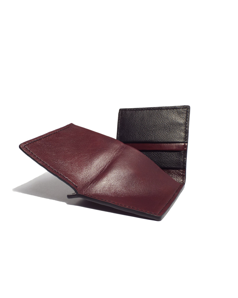 Croco leather wallet