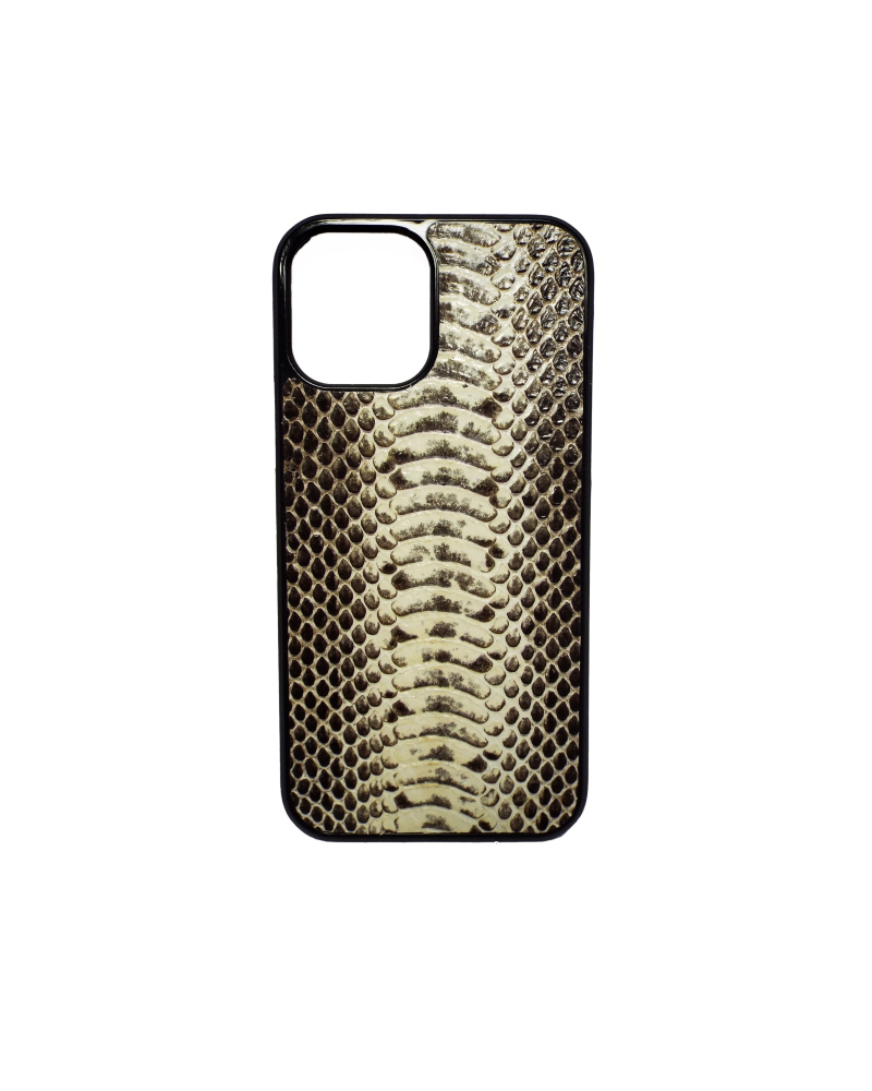 Real python leather cover