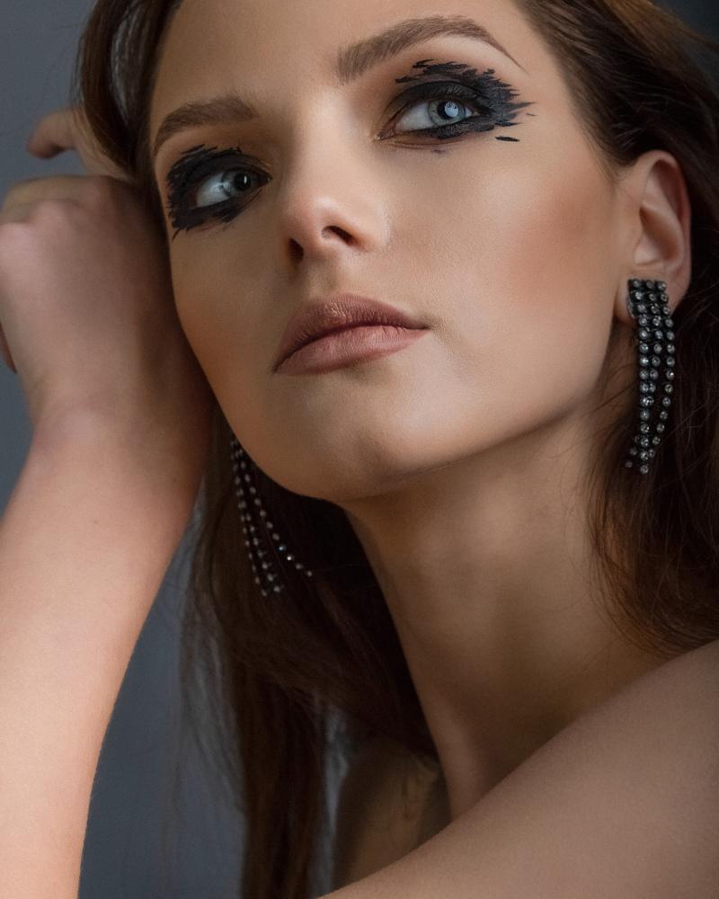 Earrings "M. Antoinette" with a clips