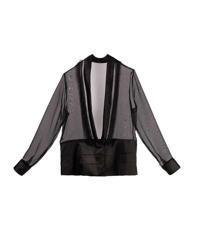 V neck chiffon shirt