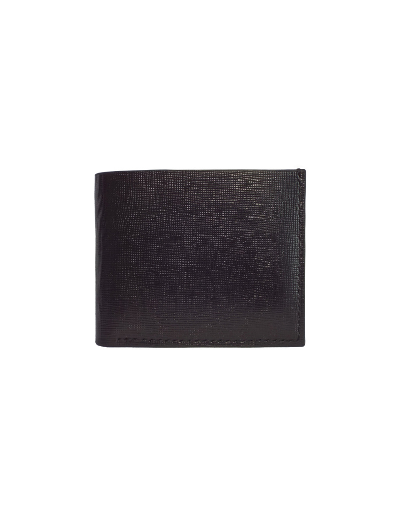 Saffiano leather bifold wallet