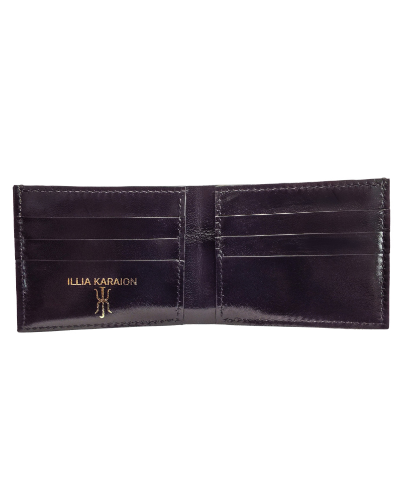 Saffiano leather bifold wallet