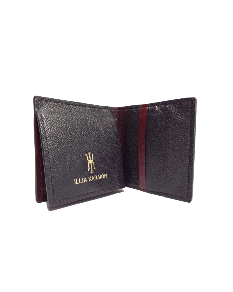 Croco leather wallet