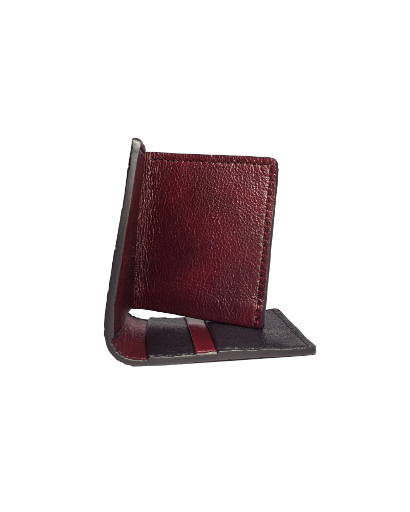 Croco leather wallet